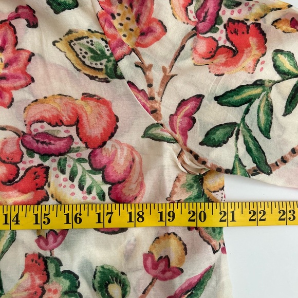 NWT Sezane Chemise Pierre in Aria Floral Print Button Up Blouse - Picture 10 of 10